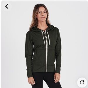 Vuori Dark Green Hoodie